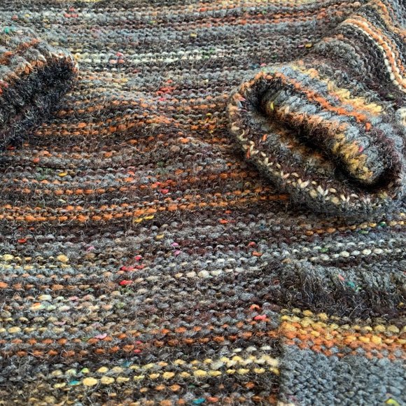 Verve Ami Boho Woven Knit Cowl Neck Sweater - Picture 3 of 6